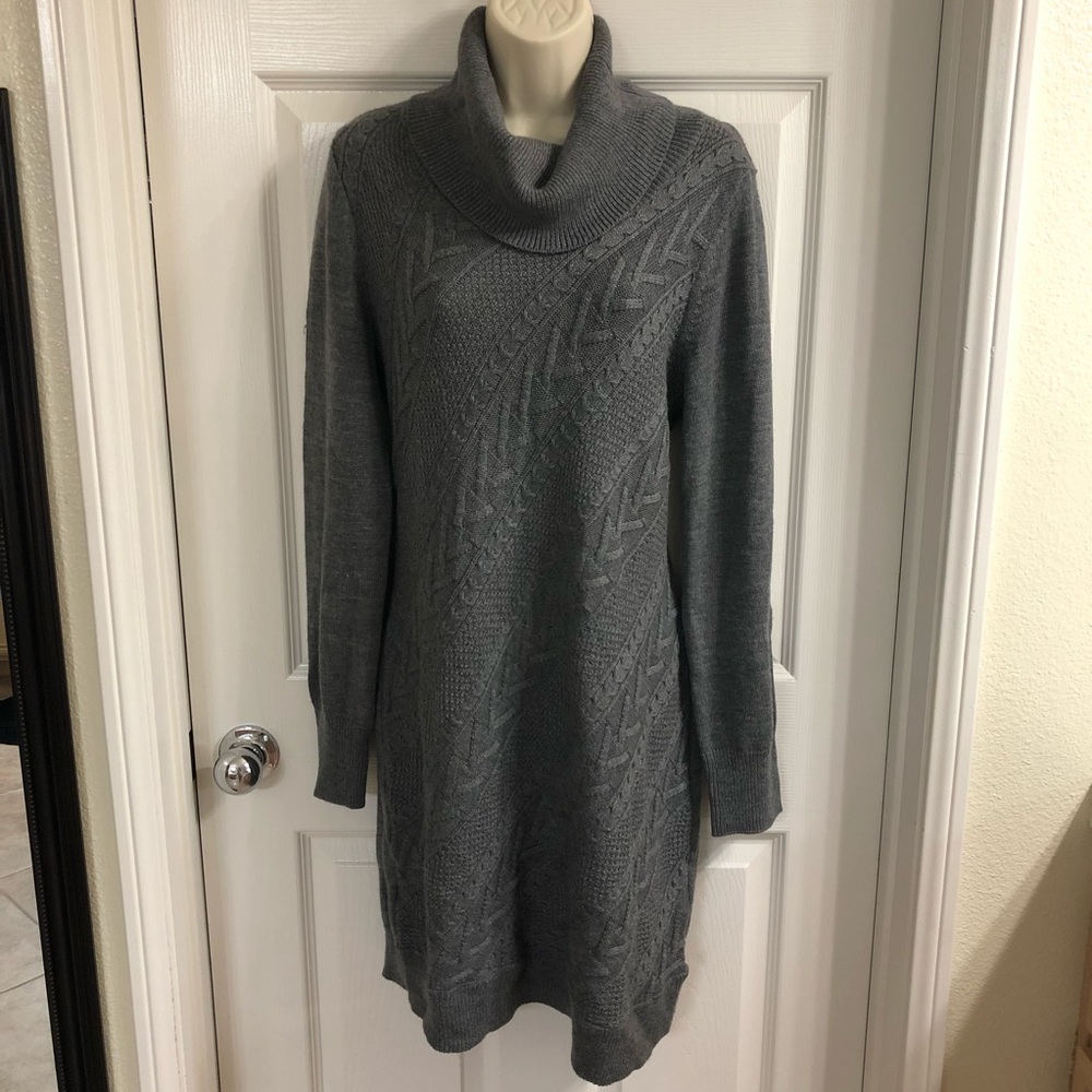 Banana Republic Heritage Cable Knit Sweater Dress